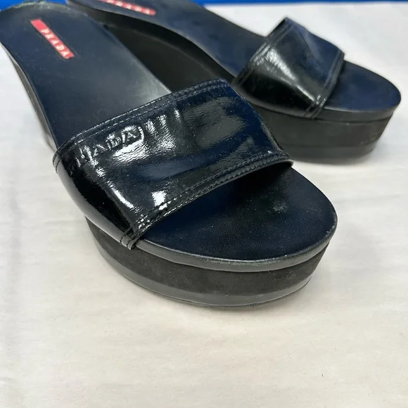 Prada Black Women's Sandals - Picture 2 of 6